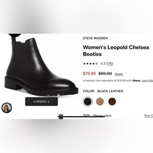 Steve Madden Chelsea Bootie